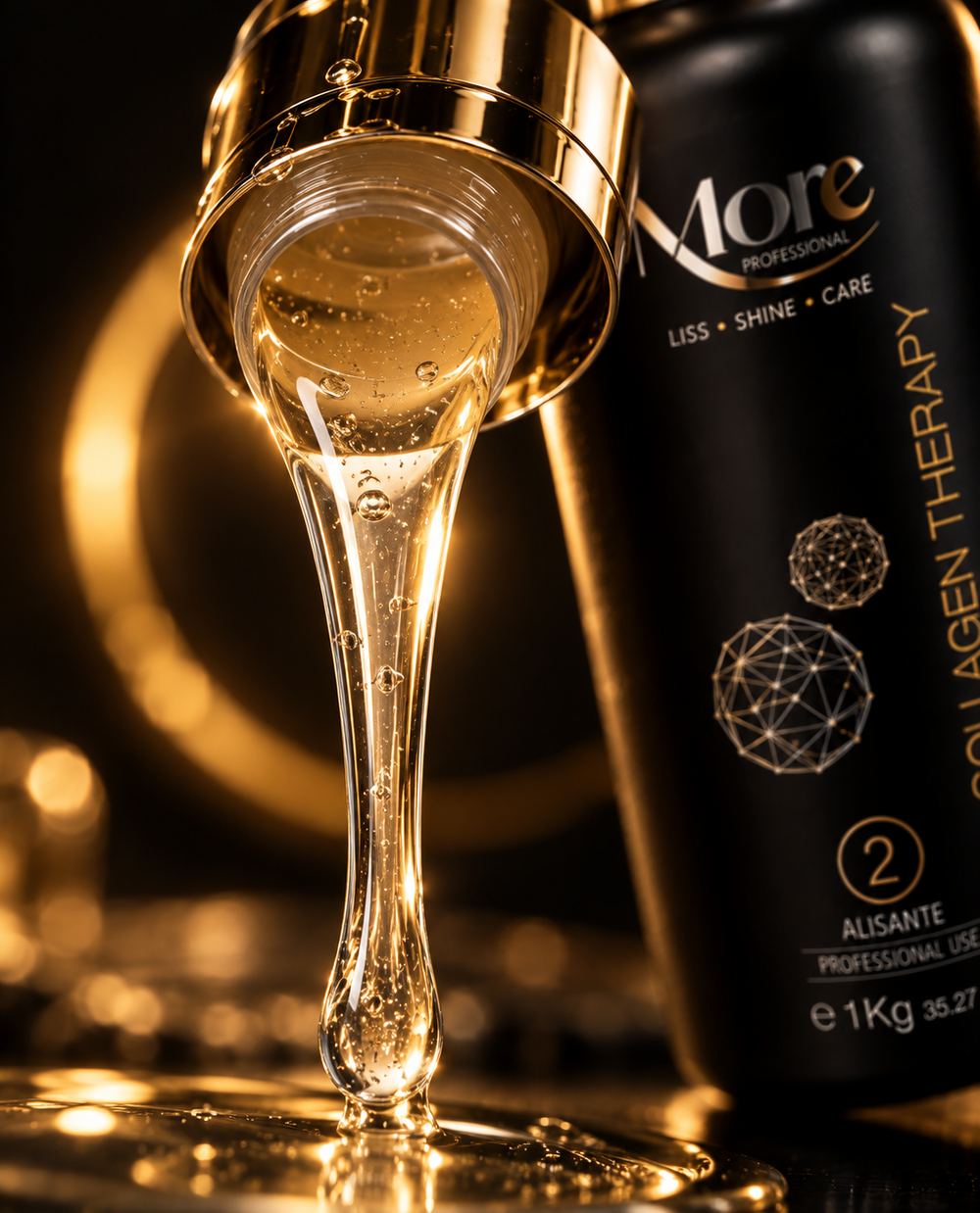 Texture del siero Collagen Therapy More Collagene Therapy, formula al collagene idrolizzato